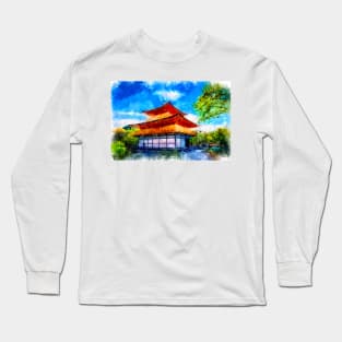 Japanese Shrine / Most Beautiful Places on Earth Long Sleeve T-Shirt